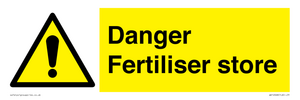 Danger Fertiliser store